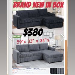 Brand New In Box Sectionals 