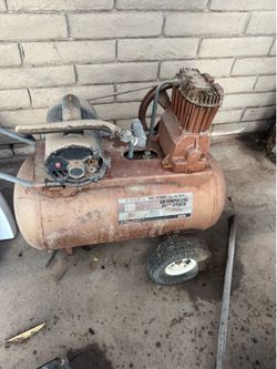 Craftsman 125 PSI twin cylinder air compressor paint