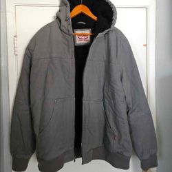 Men's Levi's jacket canvas XXL Sherpa chamarra workwear