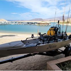 2019 Hobie PRO ANGLER In Perfect Condition/ Comes Ready With Trailer 