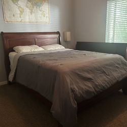 Queen Bed & Mattress 