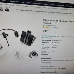 Covertible Wireless Headset