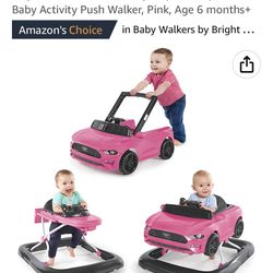 FORD MUSTANG 4 In 1 Activity Walker 