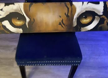 Wall Canvas Tiger Eyes