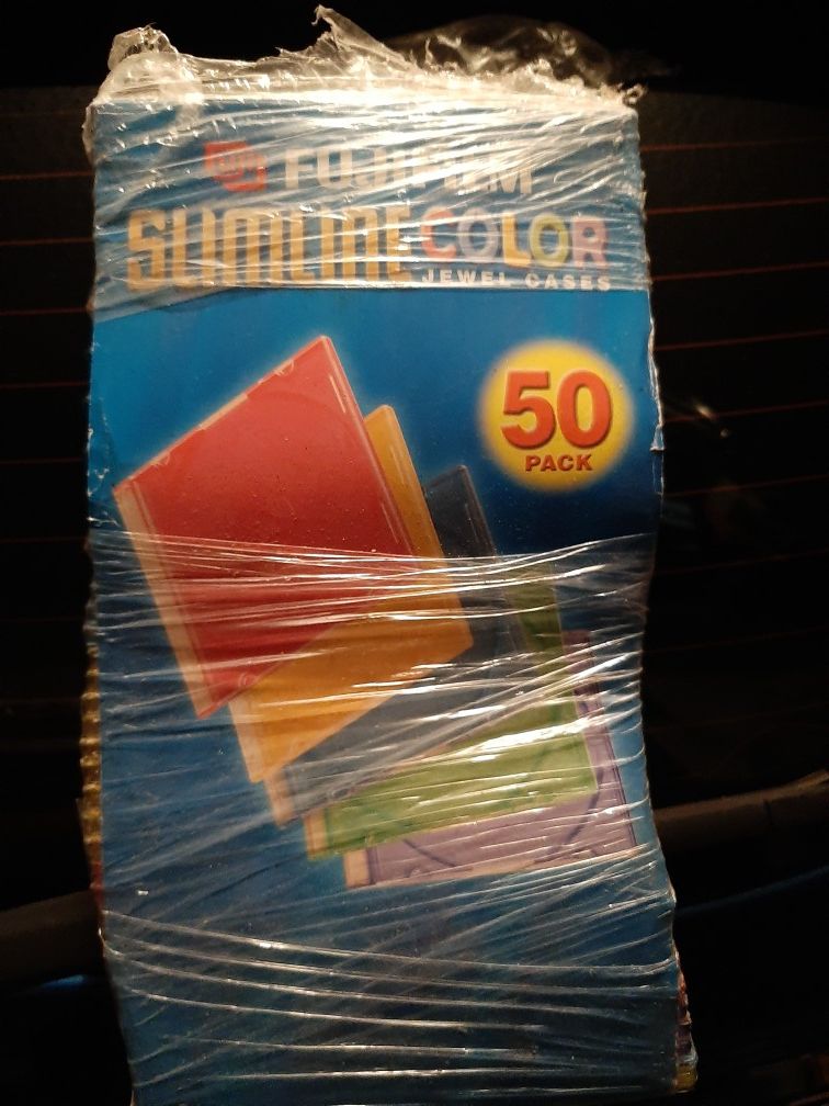 50 pack jewel cases. New