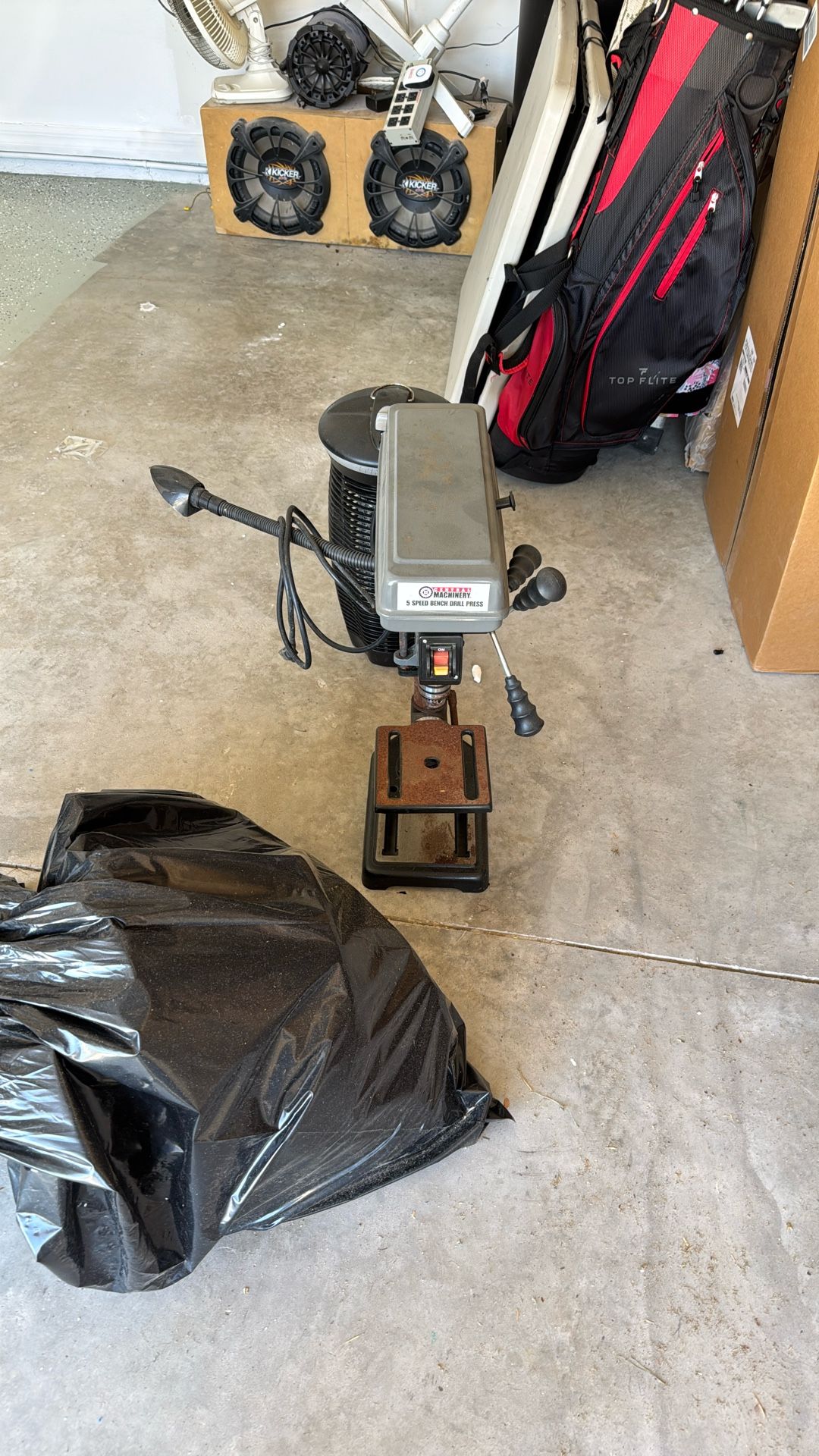 5 Speed Bench Drill Press