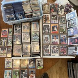  Collection Of Baseball Cards, Early To Some Modern