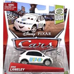 Disney Pixar Cars 2 Movie WGP Erik Laneley #9 Mattel 