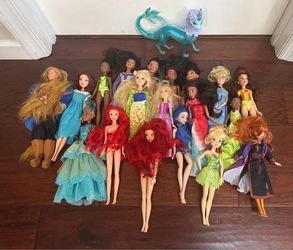Disney Princess Dolls Figures $35 for all
