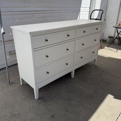 6 Drawer White IKEA Dresser ! Free Delivery 