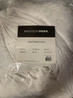 Brand New Madison Park Mattress Pad
