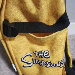 Large Simpsons Bicycle BAG , Backpack, Yellow, 