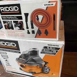 RIDGID NEW .. Vacuum 