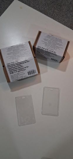 Id clear badge holder