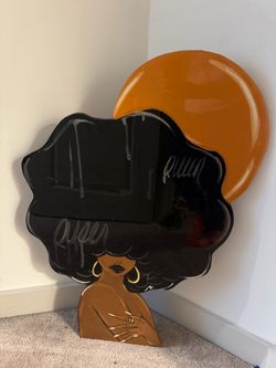 Handpainted Wood Art