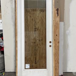 El & WEl Wood Products Entry Door 36x96