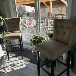 Mocha Counter Stool Chair 