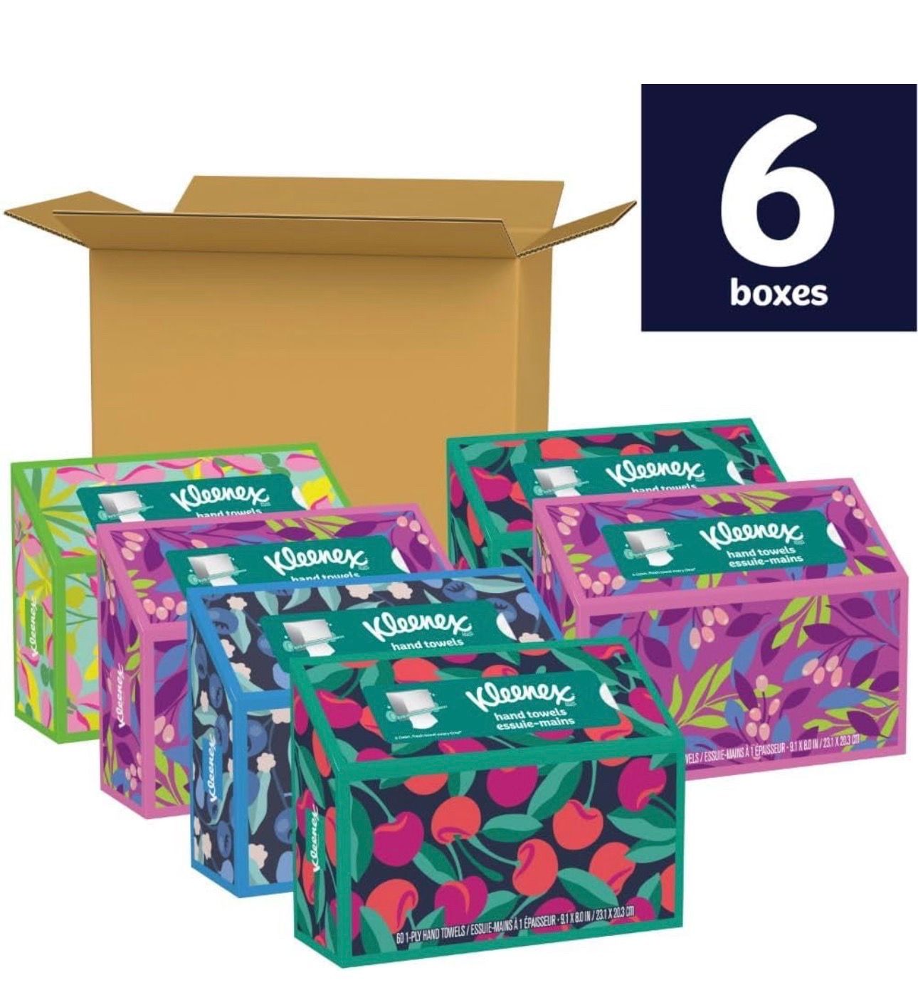 6 Pack Kleenex Hand Towels (NEW)