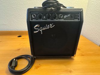 Fender SP-10 Guitar Amp + Cable