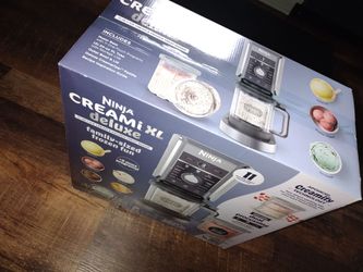 Ninja CREAMi xL Deluxe Ice Cream Maker
NEW!!!