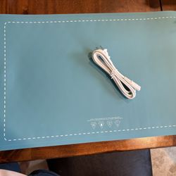 Blue Silicone Electric Dish Warming Tray
