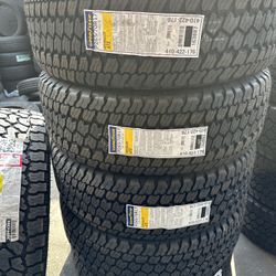 Set 265/70/17 Goodyear AT New Mounted And Balanced
