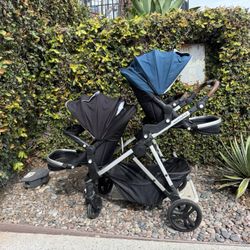Mockingbird Single To Double Modular Stroller 