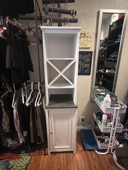 White Cabinet 