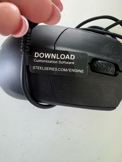 Steel series mouse