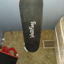 White Fang Skateboard  (Read Description)