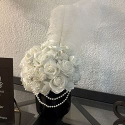 White Flower Centerpieces 