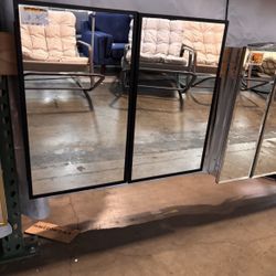 New Black 30 in. W x 26 in. H Rectangular Medicine Cabinet