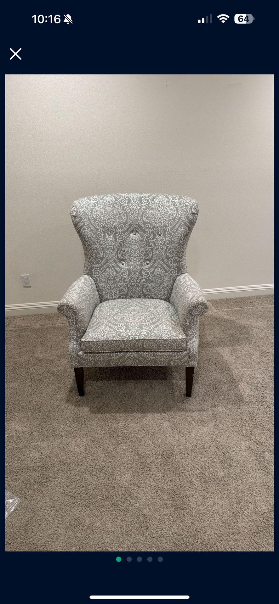 Ethan Allen Wingback Chair