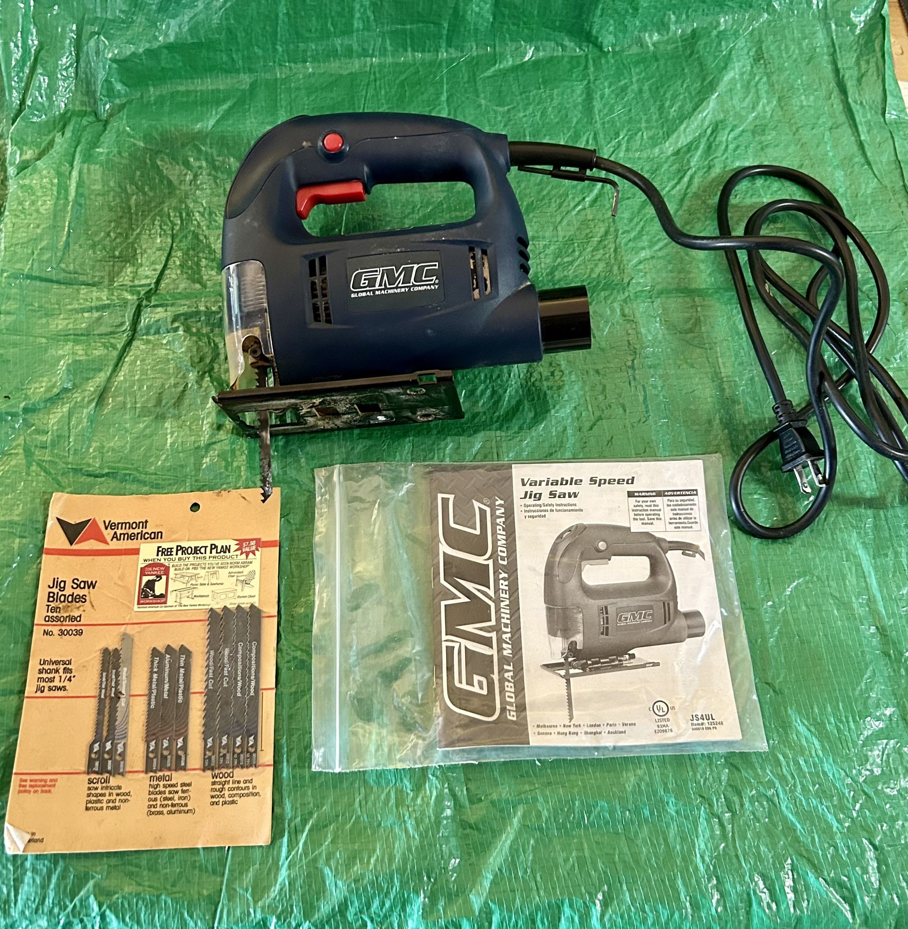 GMC Variable Speed JigSaw