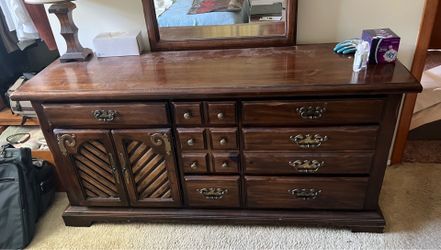 4 Piece Wood Bedroom Set