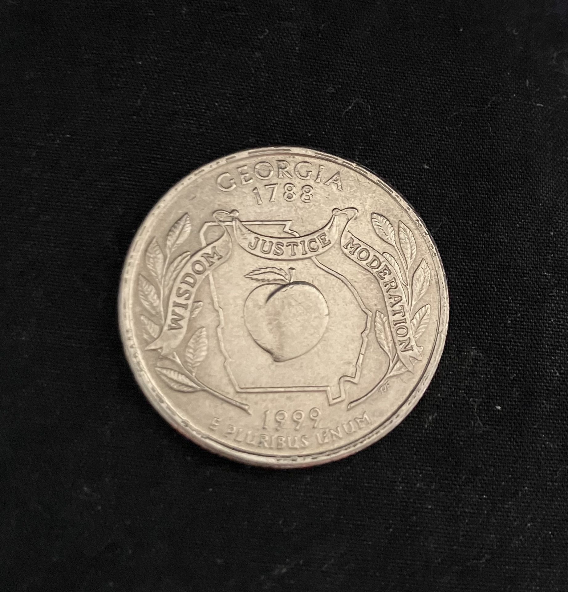 1999P Georgia Quarter AU