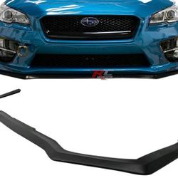 💝 Fits 15-21 Subaru WRX STI Sedan HD Style Front Bumper Lip Spoiler  PU #W8246