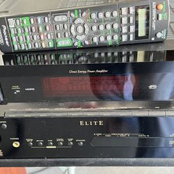 Elite Pioneer Receiver/DCM Speakers 