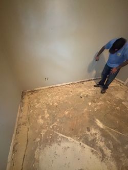 Before & After Floor & Water Damage Restoration