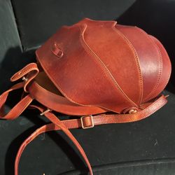 KiliKili Handmade Leather “Armadillo Style” Backpack.