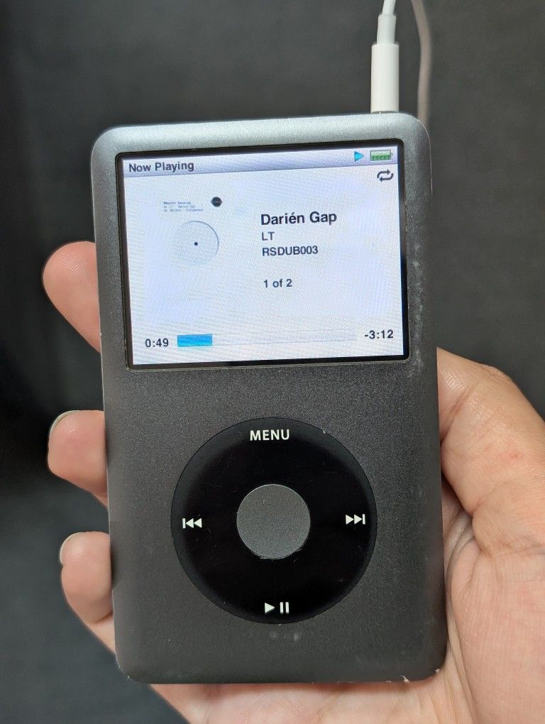 Black IPod Classic 120gb