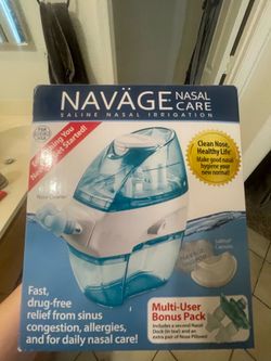 Naväge Nasal Care Saline Nasal Irrigation Starter Kit.