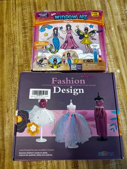 Fashion design and window art crafts