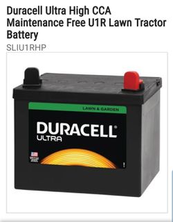 Duracell Eu1l 12v Lawn Garden Battery