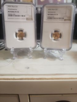 2026 Niue G$1 Dinosaur Gold Coins NGC PF70 Pair