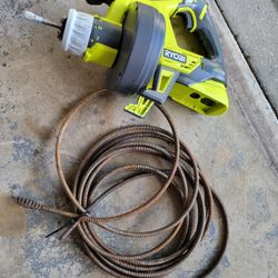 Ryobi P4002 ONE+ 18v Drain Auger