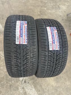 305/30R26 American #4 new tires installation and balance 50,000 miles warranty
