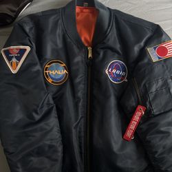 Logic Bomber Jacket Size M