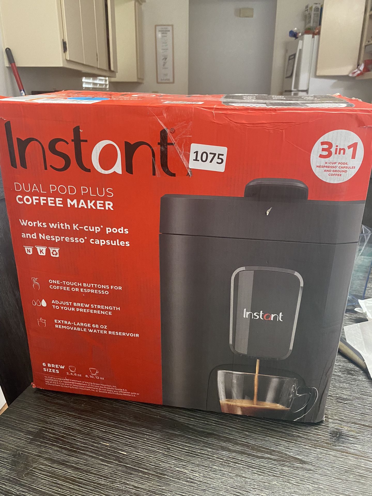 Semi-New) Instant Pot Dual Pod Plus Coffee Maker for Sale in