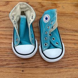 Turquoise Converse Baby 